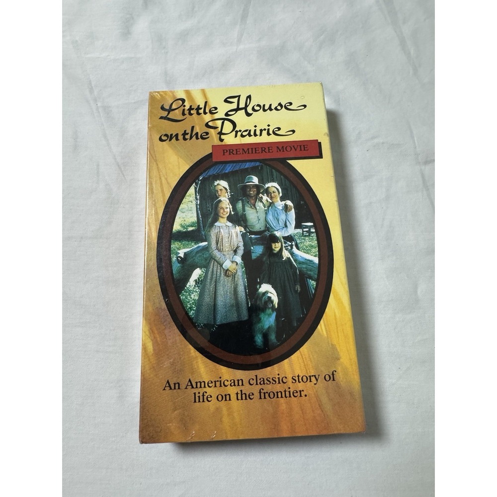 Little House on The Prairie Premiere Movie VHS 1989 Michael Landon Factory Seal